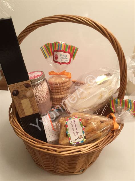 homemade baked goods gift basket ideas